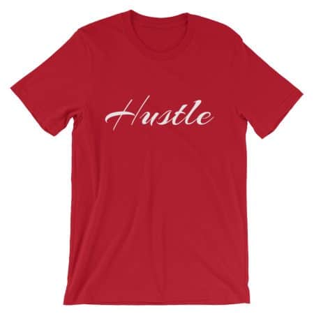 Hustle Red Short-Sleeve T-Shirt