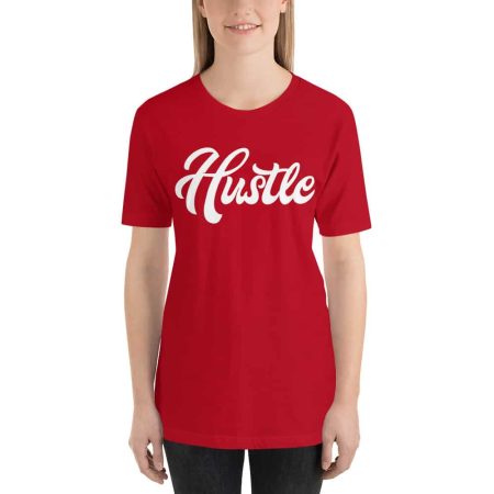 Hustle Red Short-Sleeve Women's T-Shirt